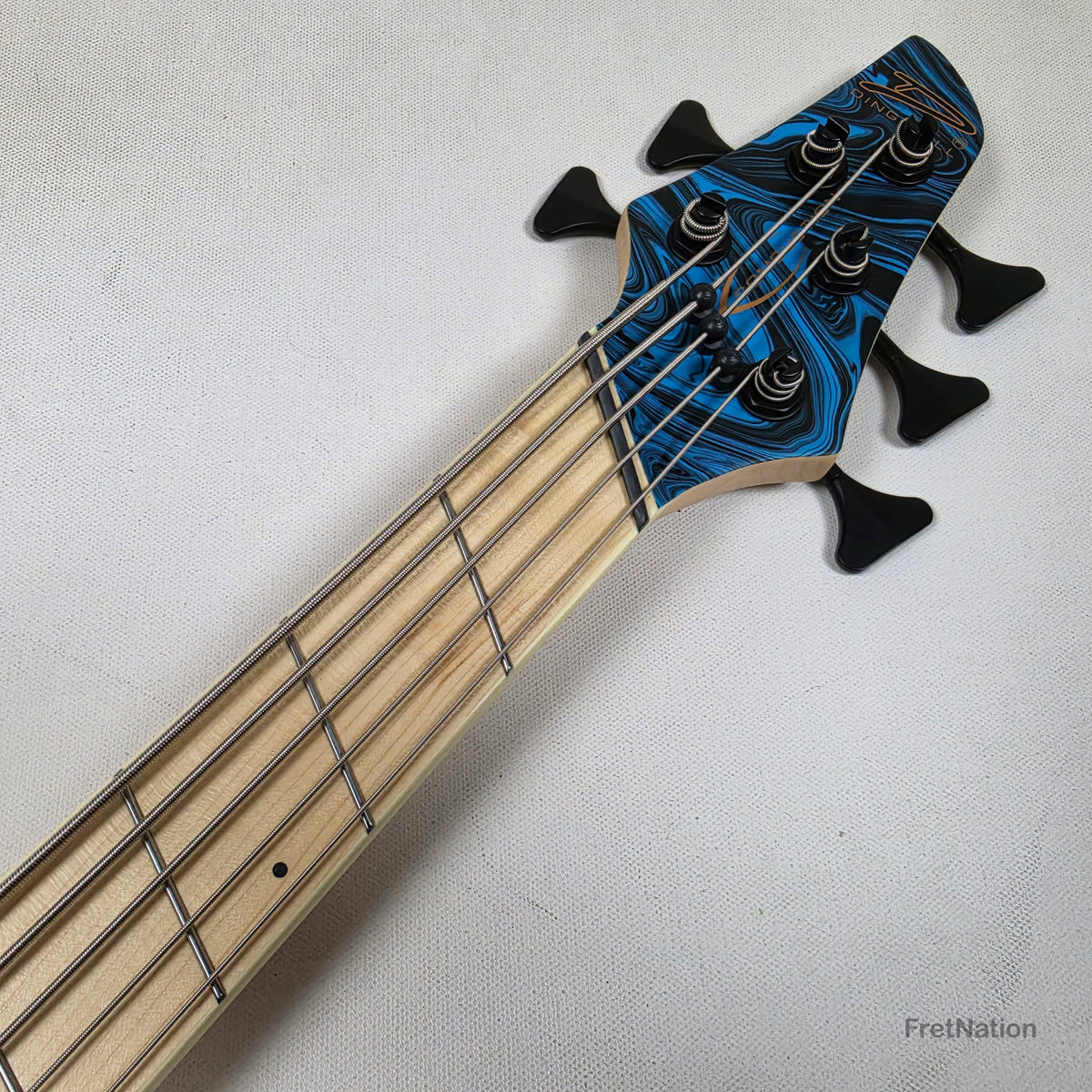 Dingwall Dingwall NG3 5-String Purple Blue Fade Swirl Multi-Scale - 9.02lbs #21741
