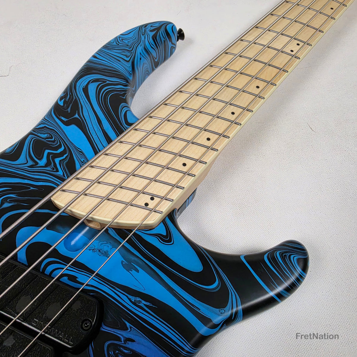 Dingwall Dingwall NG3 5-String Purple Blue Fade Swirl Multi-Scale - 9.02lbs #21741