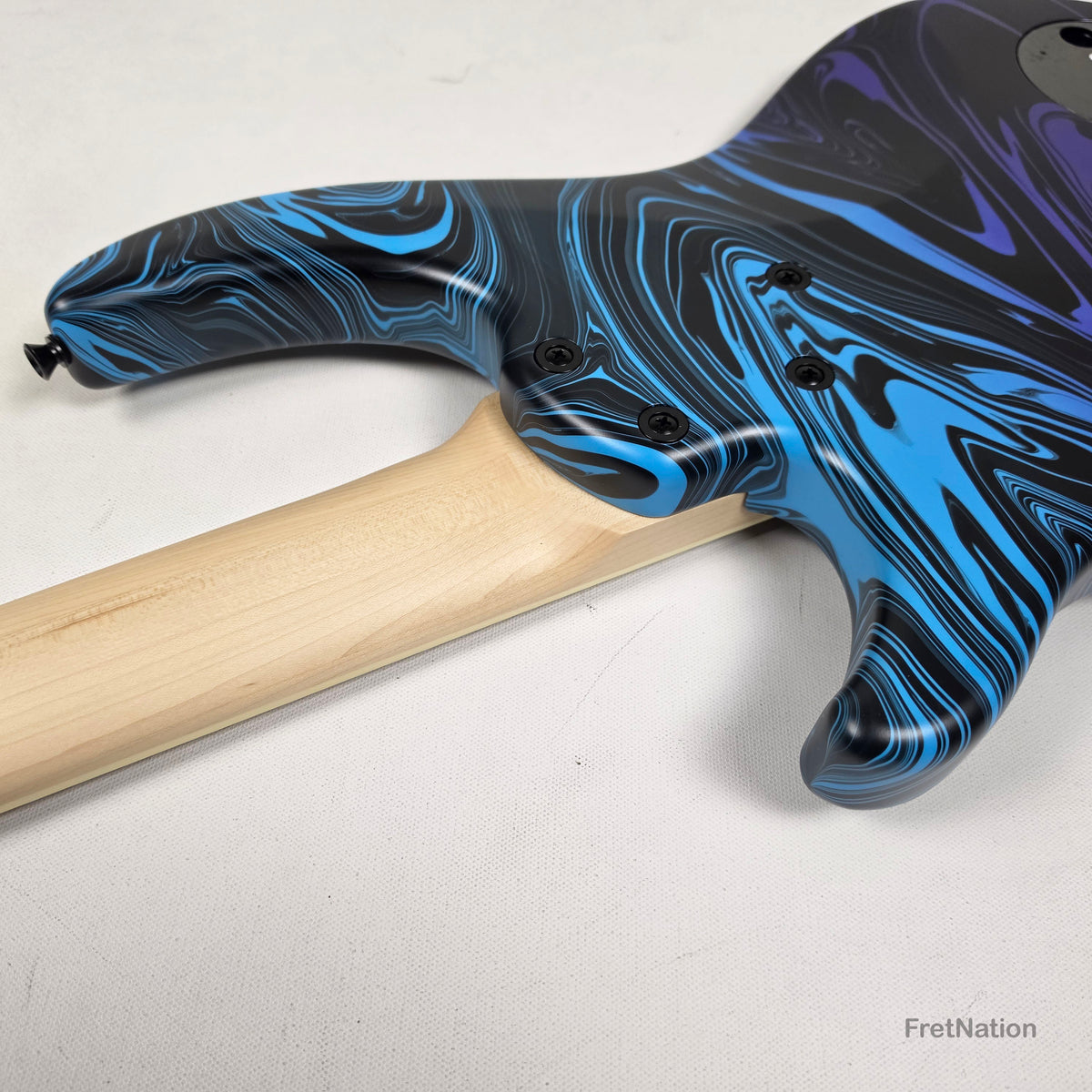 Dingwall Dingwall NG3 5-String Purple Blue Fade Swirl Multi-Scale - 9.00lbs #21751
