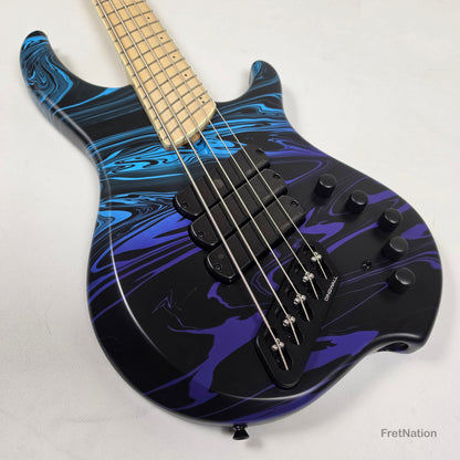Dingwall Dingwall NG3 5-String Purple Blue Fade Swirl Multi-Scale - 9.00lbs #21751