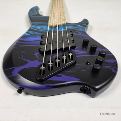 Dingwall Dingwall NG3 5-String Purple Blue Fade Swirl Multi-Scale - 9.00lbs #21751