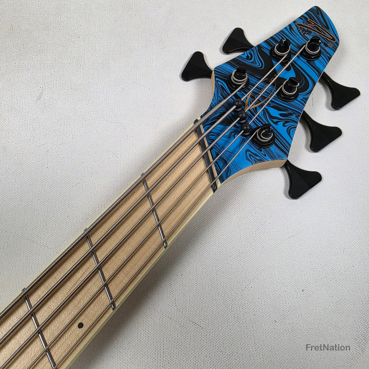 Dingwall Dingwall NG3 5-String Purple Blue Fade Swirl Multi-Scale - 9.00lbs #21751