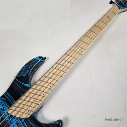 Dingwall Dingwall NG3 5-String Purple Blue Fade Swirl Multi-Scale - 9.00lbs #21751