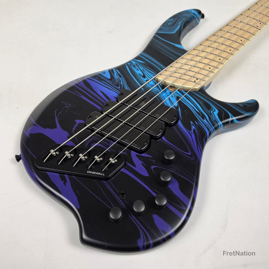 Dingwall Dingwall NG3 5-String Purple Blue Fade Swirl Multi-Scale - 9.00lbs #21751