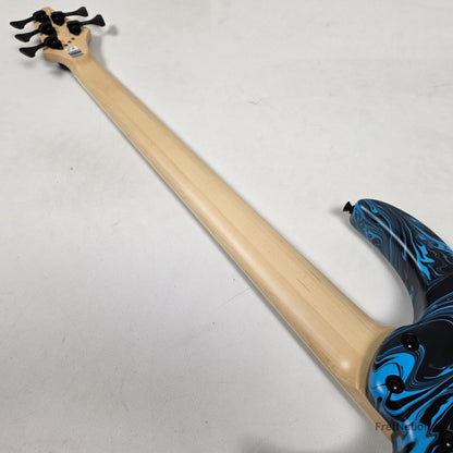 Dingwall Dingwall NG3 5-String Purple Blue Fade Swirl Multi-Scale - 9.00lbs #21755