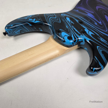 Dingwall Dingwall NG3 5-String Purple Blue Fade Swirl Multi-Scale - 9.00lbs #21755