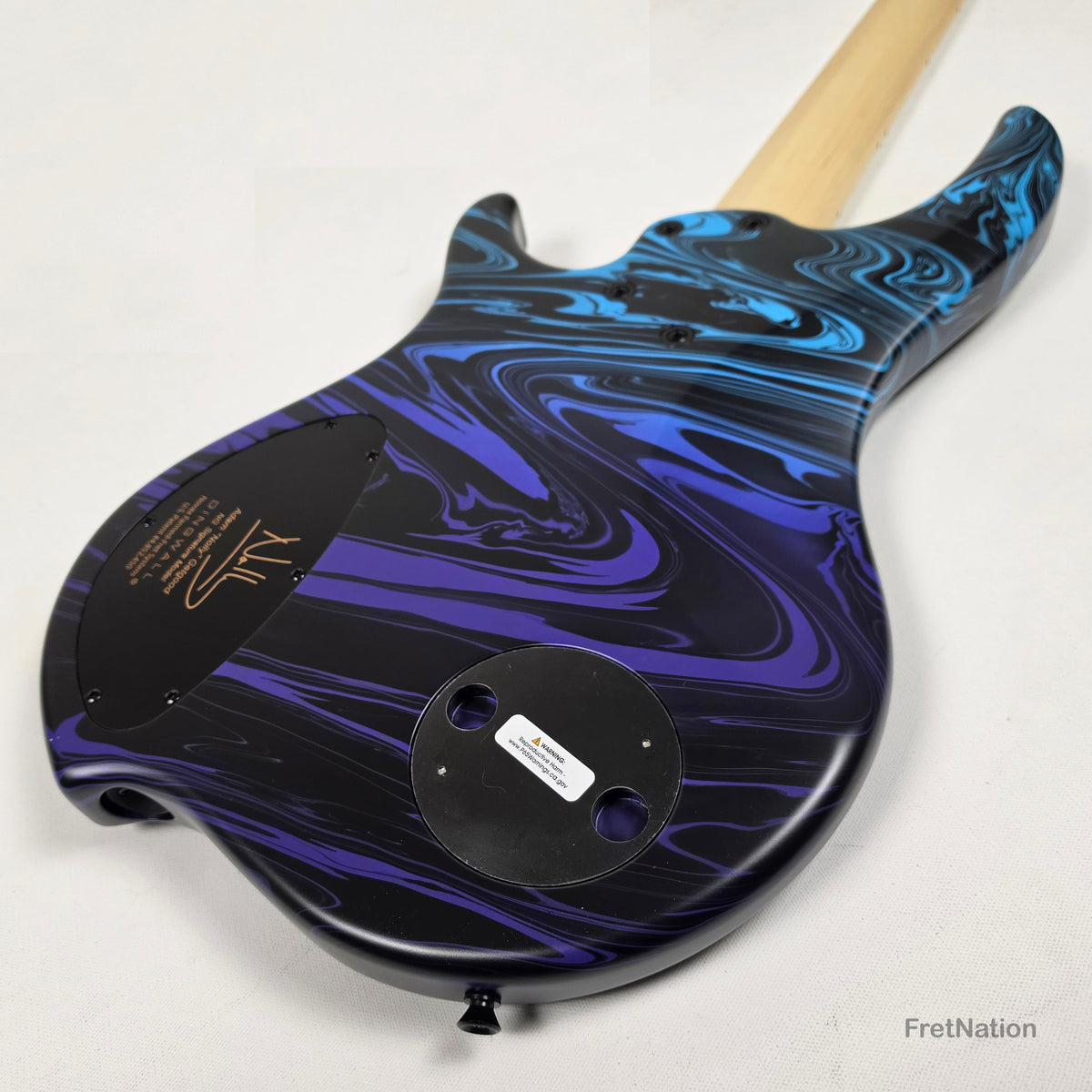 Dingwall Dingwall NG3 5-String Purple Blue Fade Swirl Multi-Scale - 9.00lbs #21755