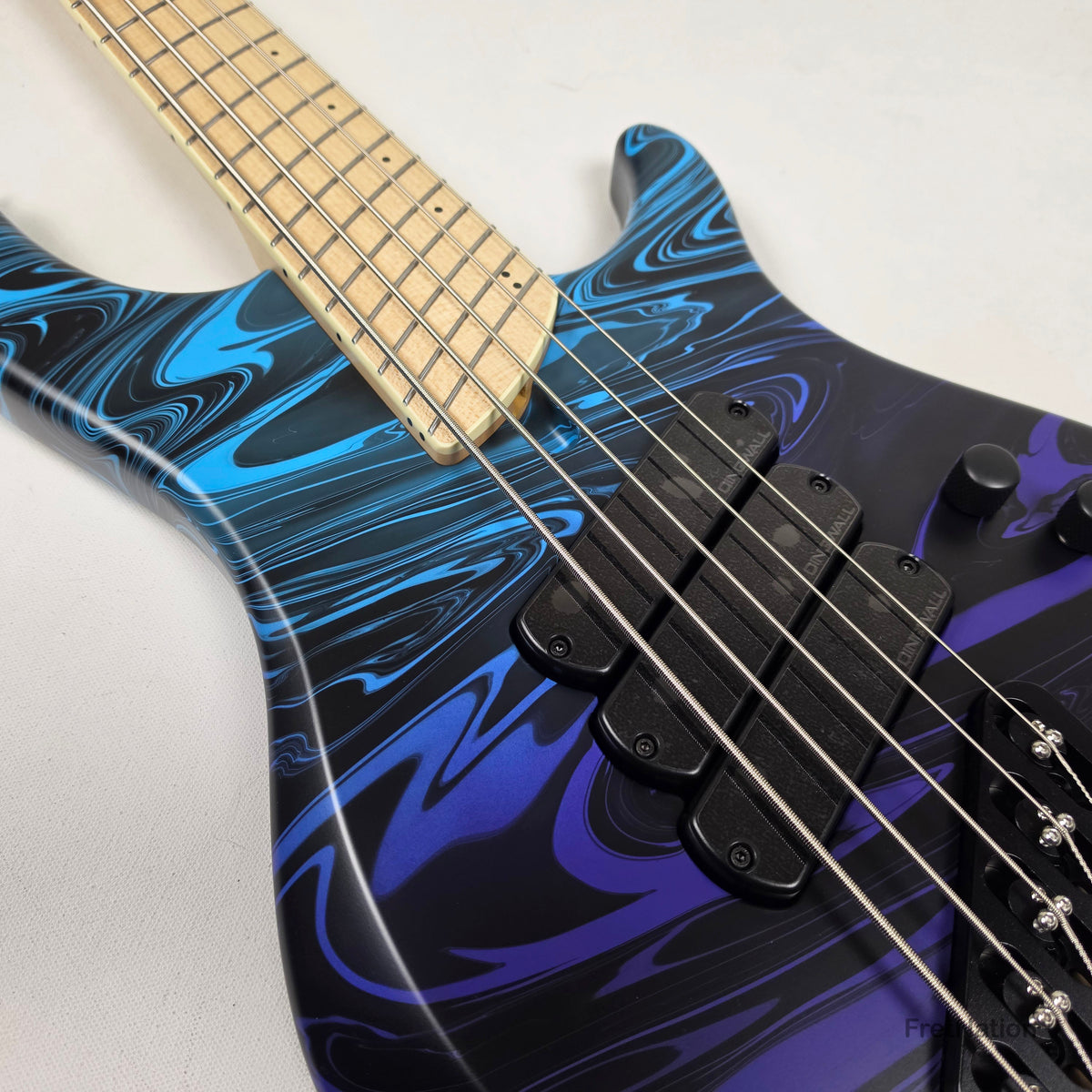 Dingwall Dingwall NG3 5-String Purple Blue Fade Swirl Multi-Scale - 9.00lbs #21755