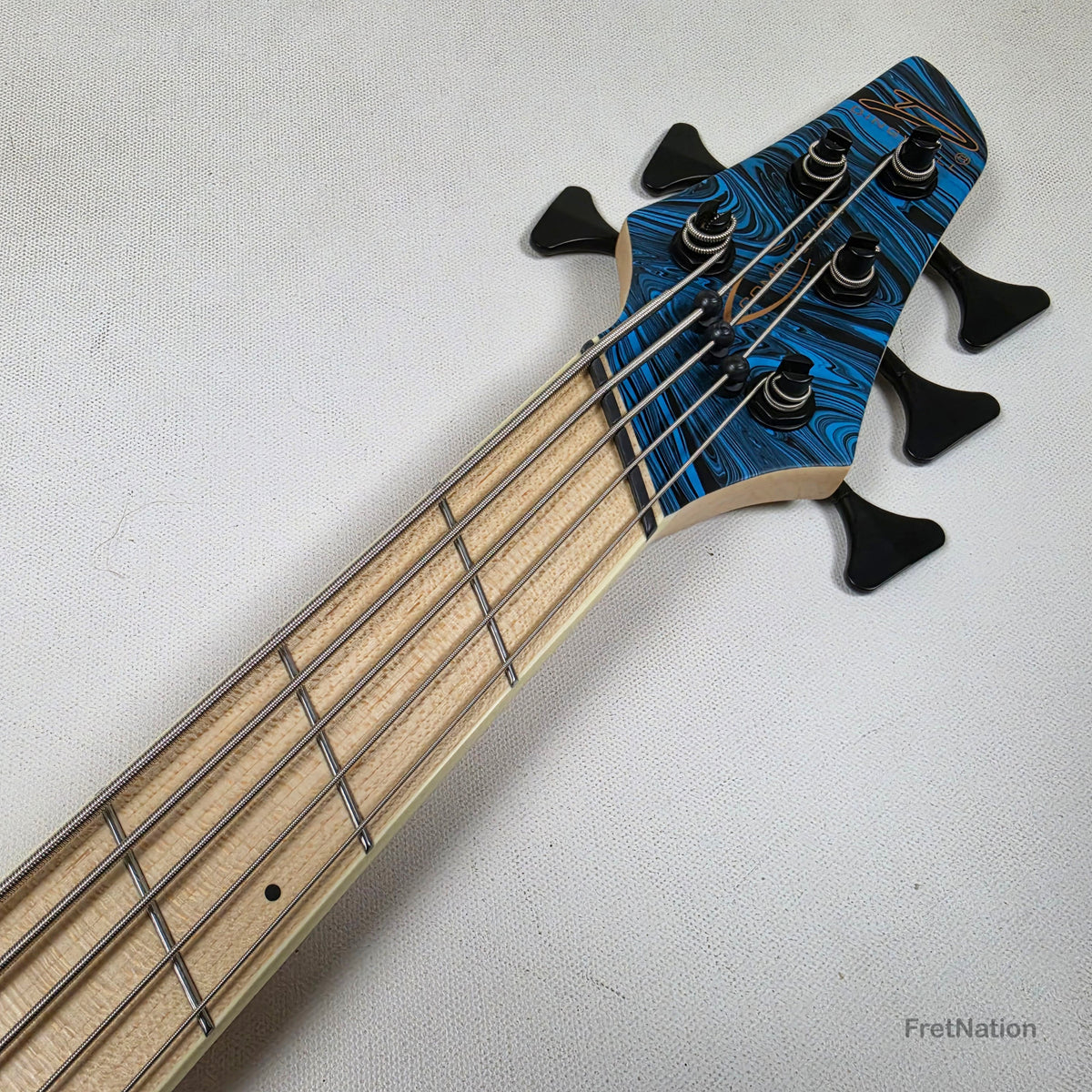 Dingwall Dingwall NG3 5-String Purple Blue Fade Swirl Multi-Scale - 9.00lbs #21755