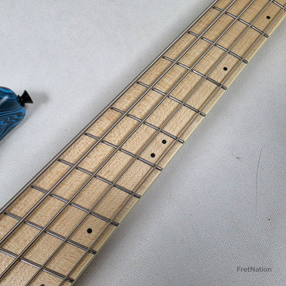 Dingwall Dingwall NG3 5-String Purple Blue Fade Swirl Multi-Scale - 9.00lbs #21755