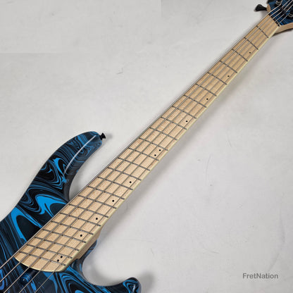Dingwall Dingwall NG3 5-String Purple Blue Fade Swirl Multi-Scale - 9.00lbs #21755