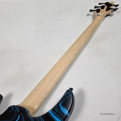 Dingwall Dingwall NG3 5-String Purple Blue Fade Swirl Multi-Scale - 8.92lbs #21822