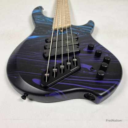 Dingwall Dingwall NG3 5-String Purple Blue Fade Swirl Multi-Scale - 8.92lbs #21822