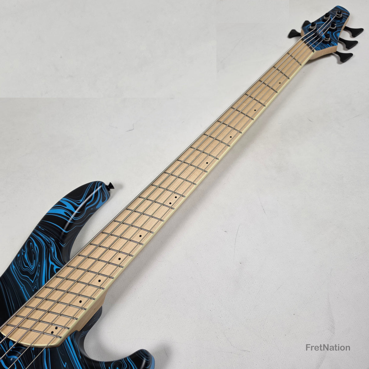 Dingwall Dingwall NG3 5-String Purple Blue Fade Swirl Multi-Scale - 8.92lbs #21822