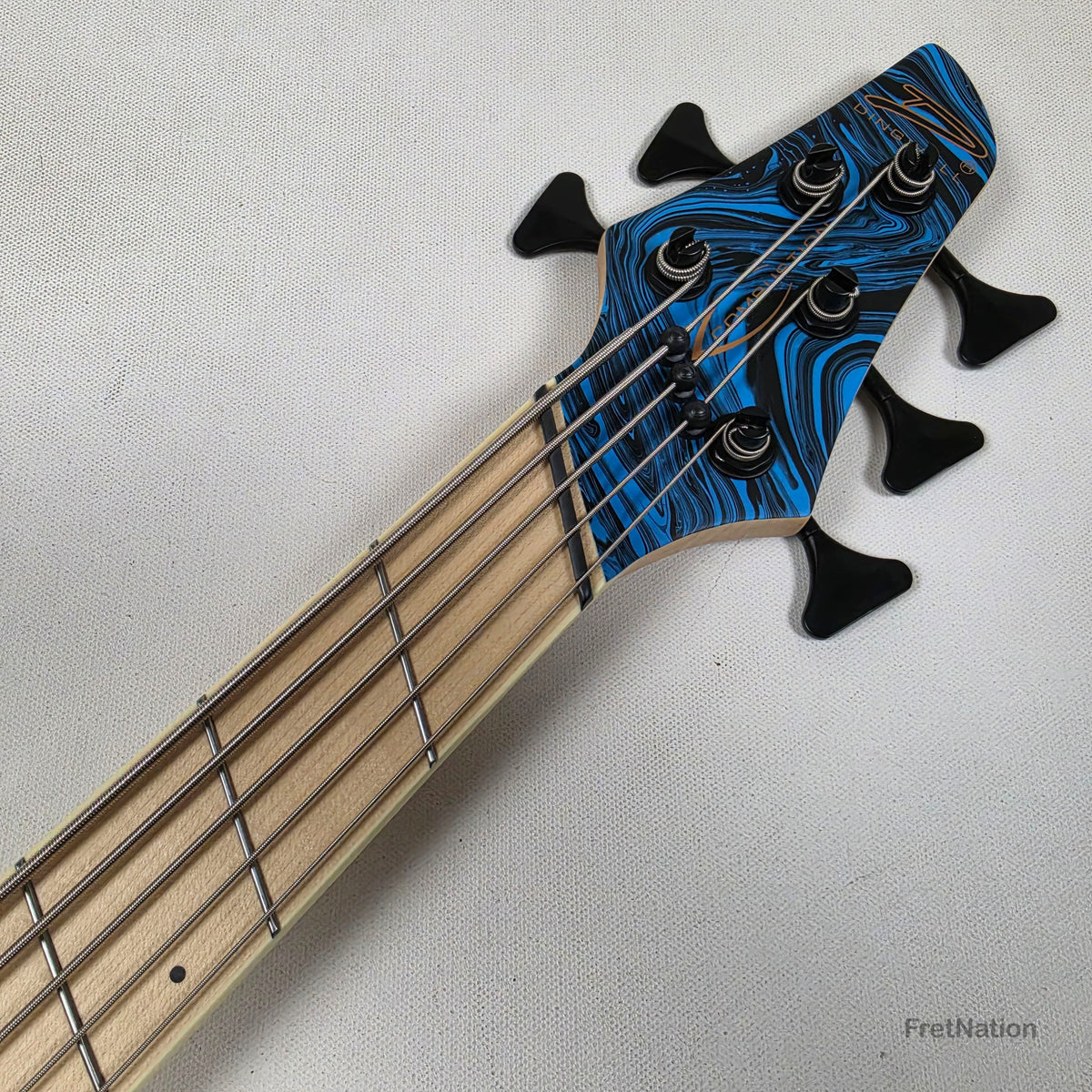 Dingwall Dingwall NG3 5-String Purple Blue Fade Swirl Multi-Scale - 8.92lbs #21822