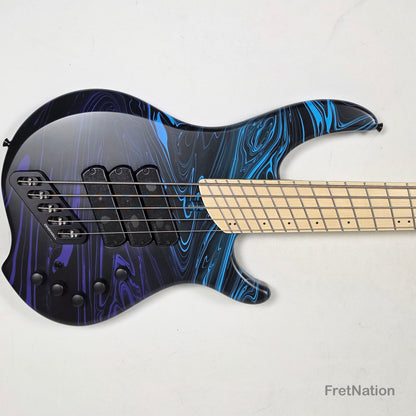 Dingwall Dingwall NG3 5-String Purple Blue Fade Swirl Multi-Scale - 8.92lbs #21822