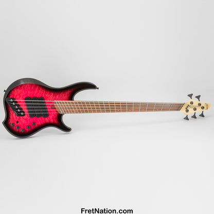 Dingwall Combustion C3 6-String Pink to Black Burst w/ Pau Ferro Fingerboard - Advanced Order