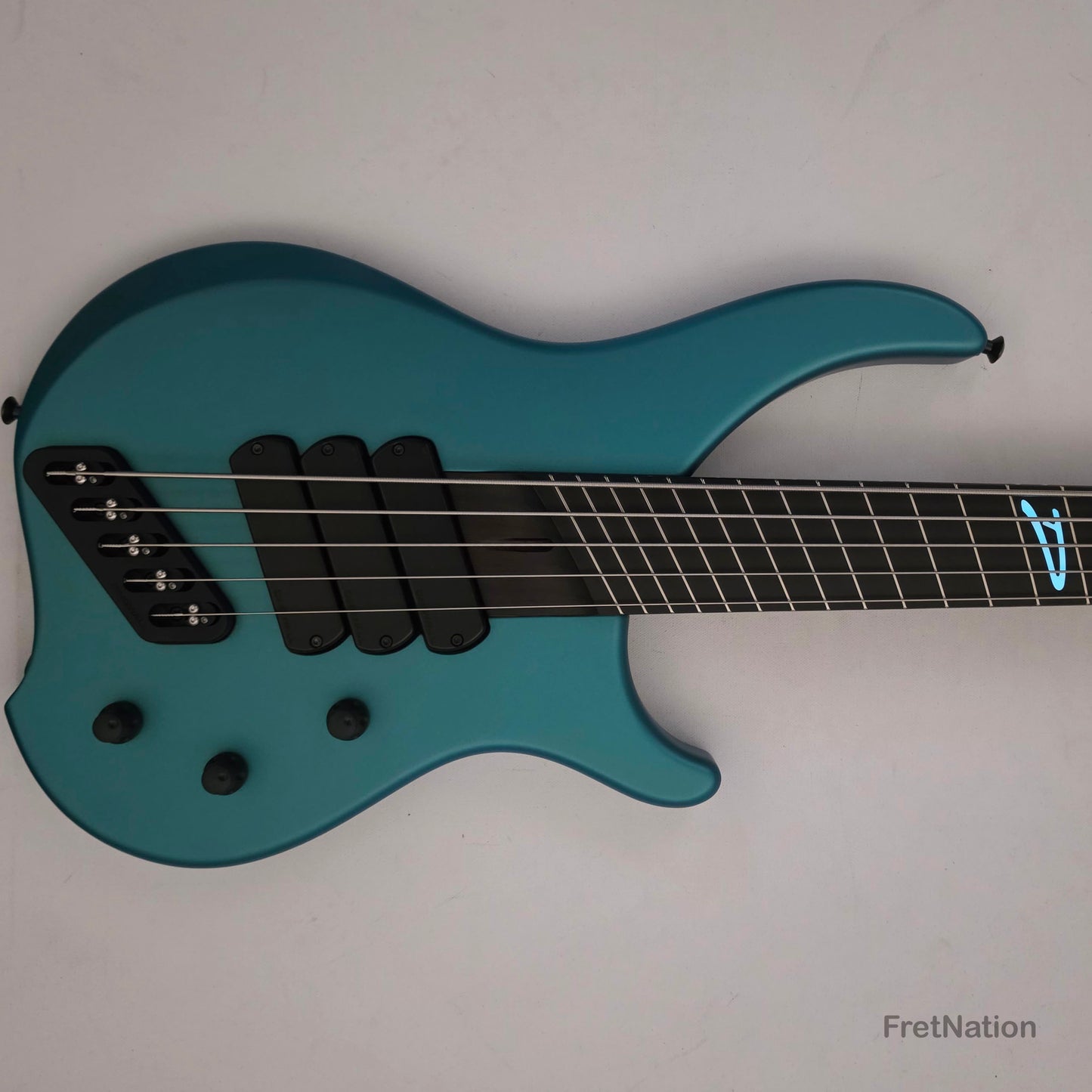 Dingwall Afterburner Z 5-String Bass ABZ Dark Betta Teal Passive 8.14lbs #8160