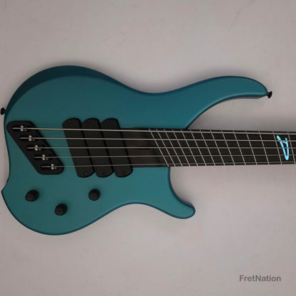Dingwall Afterburner Z 5-String Bass ABZ Dark Betta Teal Passive 8.14lbs #8160