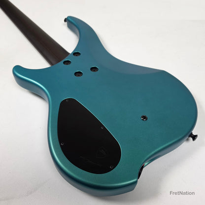 Dingwall Afterburner Z 5-String Bass ABZ Dark Betta Teal Passive 8.14lbs #8160