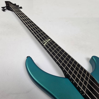Dingwall Afterburner Z 5-String Bass ABZ Dark Betta Teal Passive 8.14lbs #8160