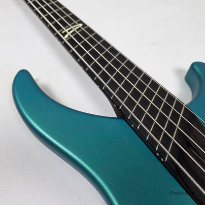 Dingwall Afterburner Z 5-String Bass ABZ Dark Betta Teal Passive 8.14lbs #8160