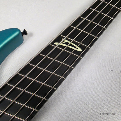 Dingwall Afterburner Z 5-String Bass ABZ Dark Betta Teal Passive 8.14lbs #8160