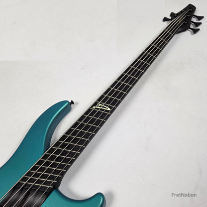 Dingwall Afterburner Z 5-String Bass ABZ Dark Betta Teal Passive 8.14lbs #8160