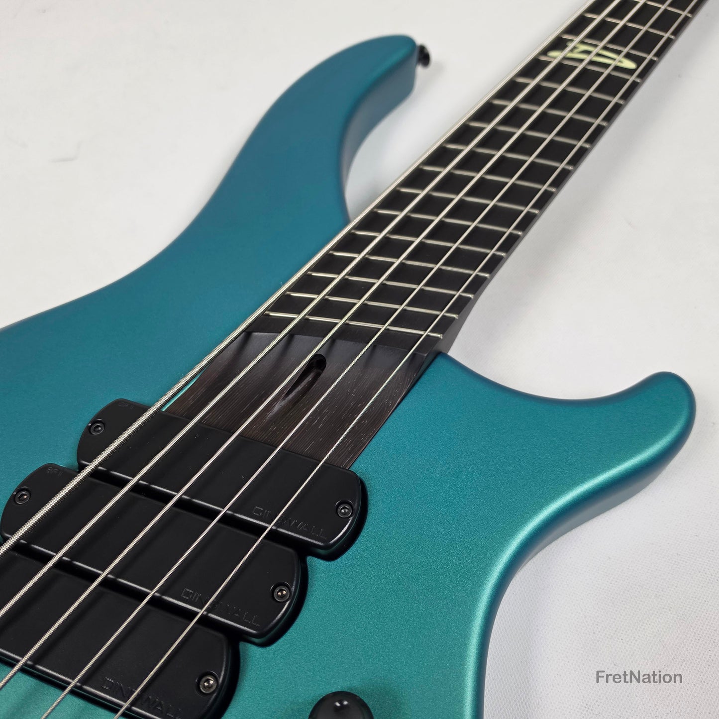 Dingwall Afterburner Z 5-String Bass ABZ Dark Betta Teal Passive 8.14lbs #8160