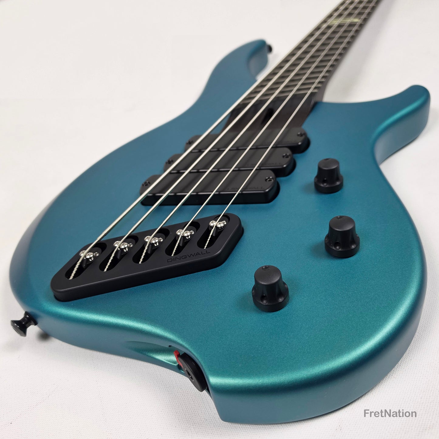 Dingwall Afterburner Z 5-String Bass ABZ Dark Betta Teal Passive 8.14lbs #8160