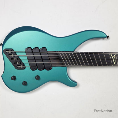 Dingwall Afterburner Z 5-String Bass ABZ Dark Betta Teal Passive 8.14lbs #8160