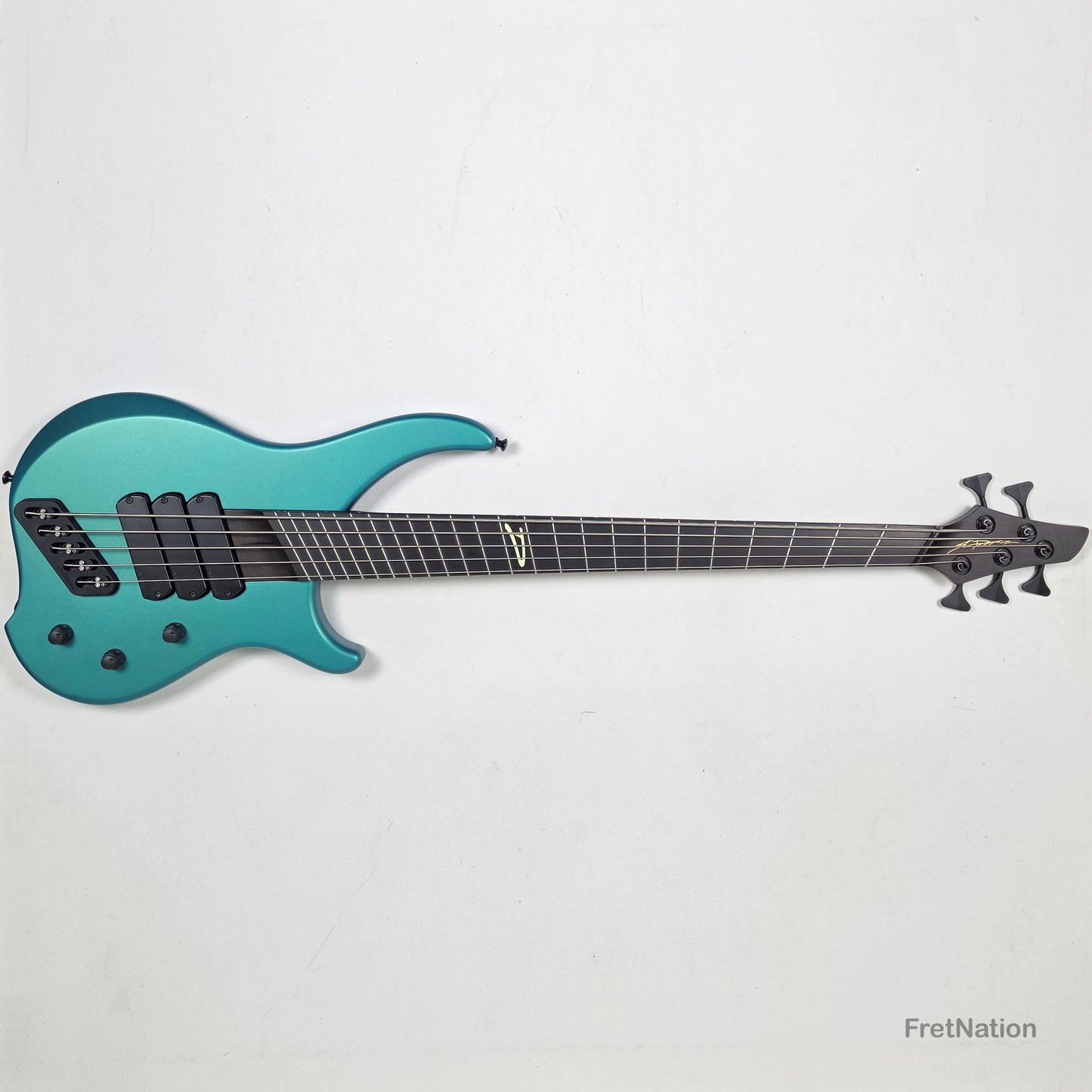 Dingwall Afterburner Z 5-String Bass ABZ Dark Betta Teal Passive 8.14lbs #8160