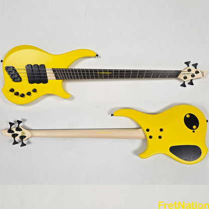 Dingwall Afterburner Z 4-String Bass "Essentials" ABZ Ferrari Yellow 7.62lbs #6960