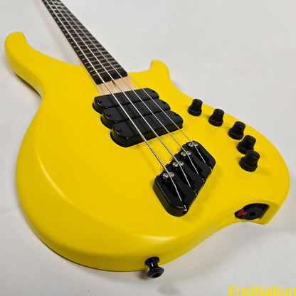 Dingwall Afterburner Z 4-String Bass "Essentials" ABZ Ferrari Yellow 7.62lbs #6960