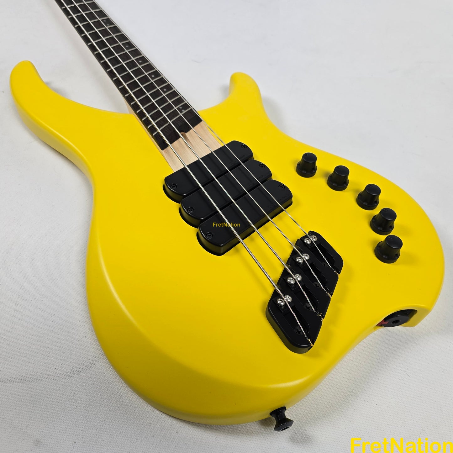 Dingwall Afterburner Z 4-String Bass "Essentials" ABZ Ferrari Yellow 7.62lbs #6960