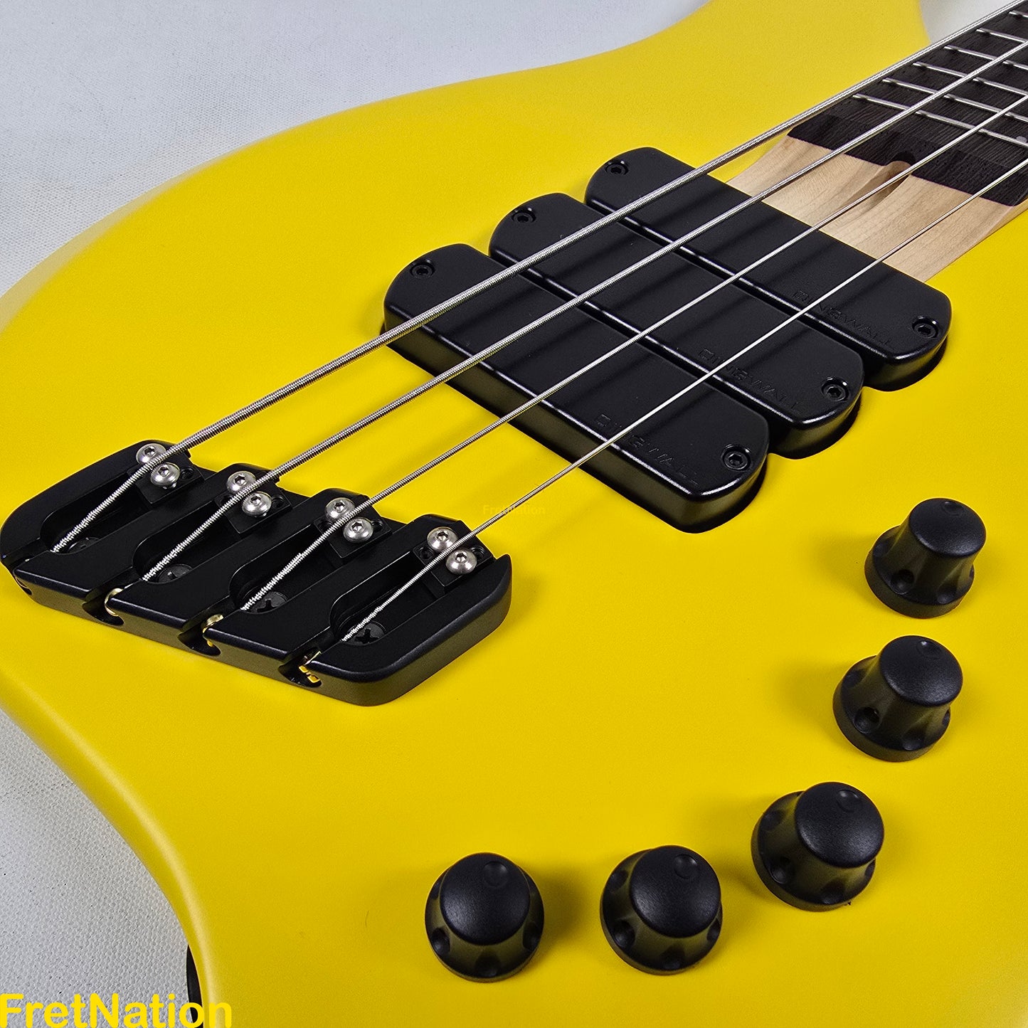 Dingwall Afterburner Z 4-String Bass "Essentials" ABZ Ferrari Yellow 7.62lbs #6960