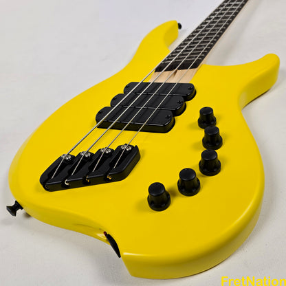 Dingwall Afterburner Z 4-String Bass "Essentials" ABZ Ferrari Yellow 7.62lbs #6960