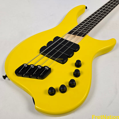 Dingwall Afterburner Z 4-String Bass "Essentials" ABZ Ferrari Yellow 7.62lbs #6960