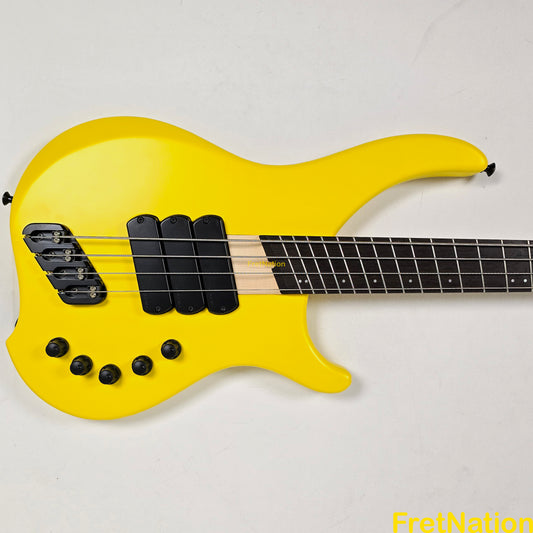 Dingwall Afterburner Z 4-String Bass "Essentials" ABZ Ferrari Yellow 7.62lbs #6960