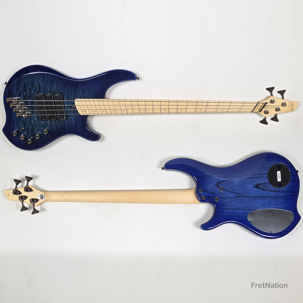 Dingwall Combustion C3 4-String Indigo Burst Bass w/ Bag - 9.64lbs 11625B