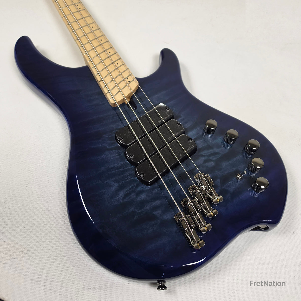 Dingwall Combustion C3 4-String Indigo Burst Bass w/ Bag - 9.64lbs 11625B