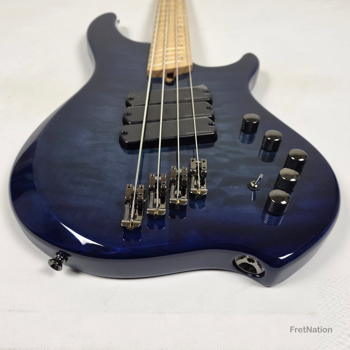 Dingwall Combustion C3 4-String Indigo Burst Bass w/ Bag - 9.64lbs 11625B
