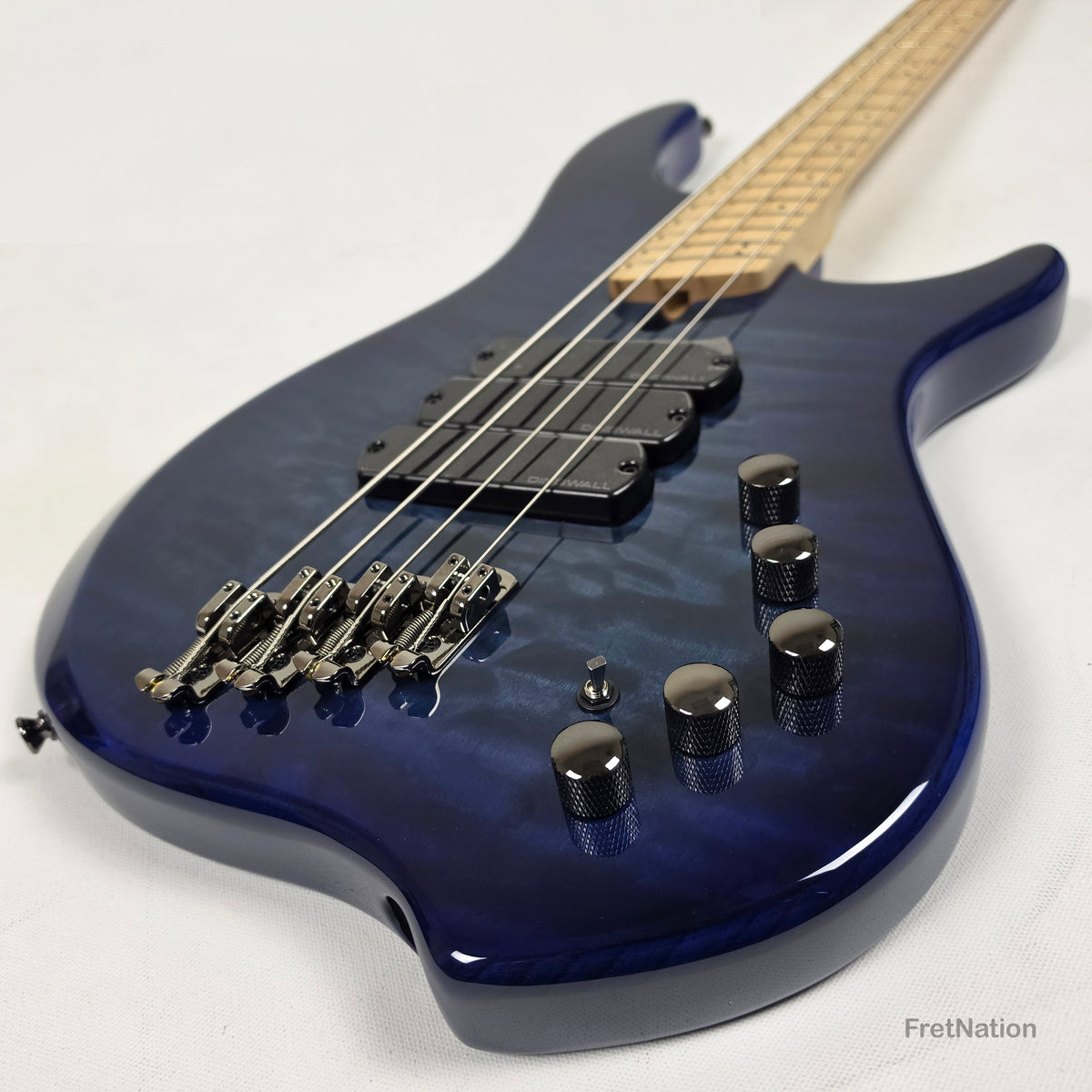 Dingwall Combustion C3 4-String Indigo Burst Bass w/ Bag - 9.64lbs 11625B