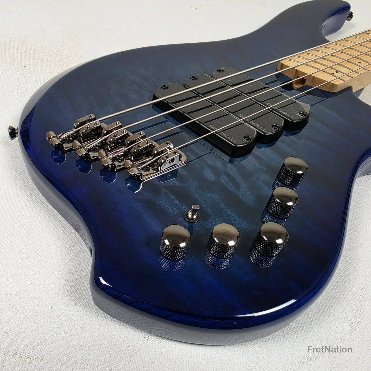 Dingwall Combustion C3 4-String Indigo Burst Bass w/ Bag - 9.64lbs 11625B