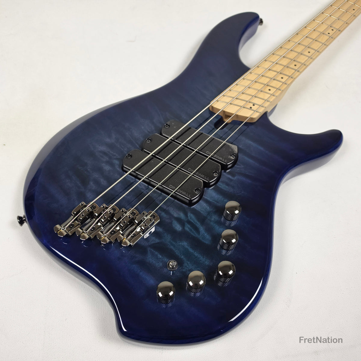 Dingwall Combustion C3 4-String Indigo Burst Bass w/ Bag - 9.64lbs 11625B