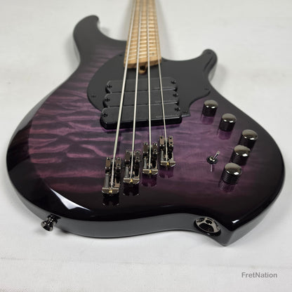 Dingwall Dingwall Combustion C3 4-String UltraViolet Burst Bass w/ Bag - 9.86lbs 12154