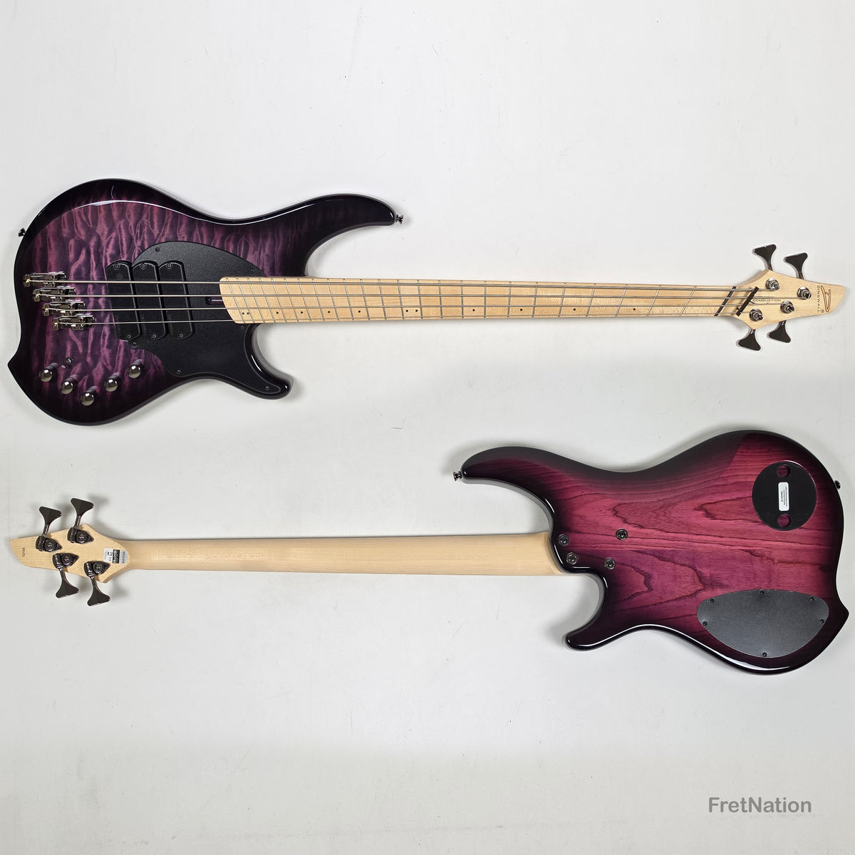 Dingwall Dingwall Combustion C3 4-String UltraViolet Burst Bass w/ Bag - 9.86lbs 12154