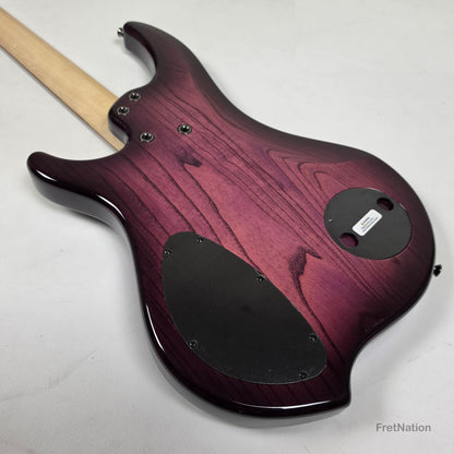 Dingwall Combustion C3 4-String UltraViolet Burst Pau Ferro Fingerboard Bass w/ Bag - 9.88lbs 12445