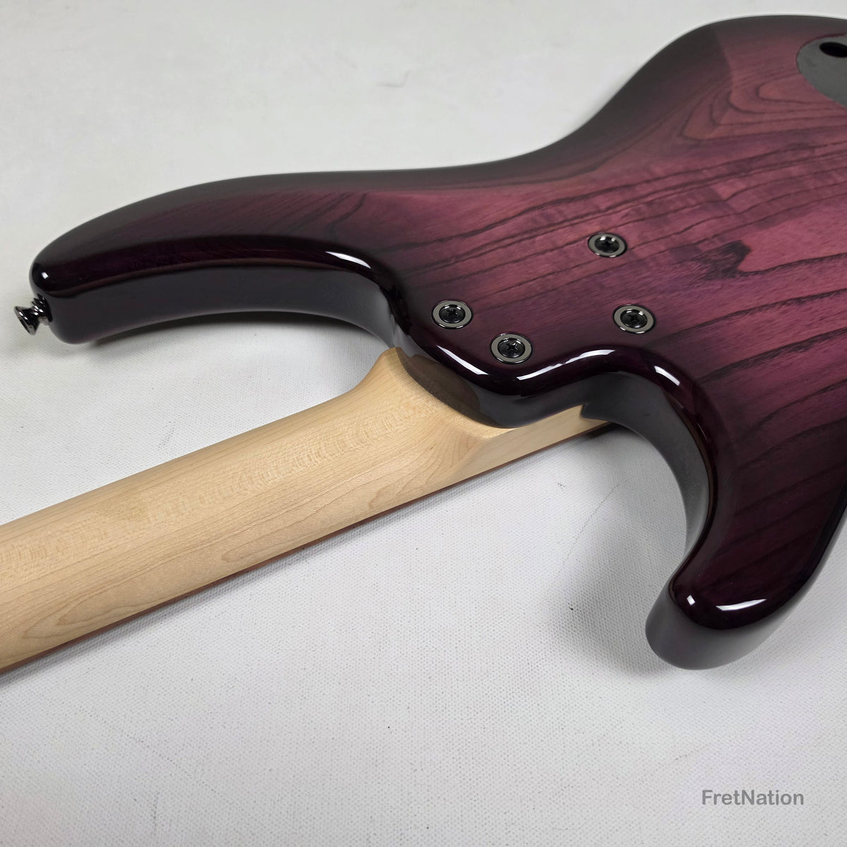 Dingwall Combustion C3 4-String UltraViolet Burst Pau Ferro Fingerboard Bass w/ Bag - 9.88lbs 12445