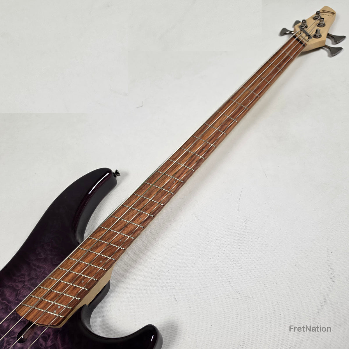 Dingwall Combustion C3 4-String UltraViolet Burst Pau Ferro Fingerboard Bass w/ Bag - 9.88lbs 12445